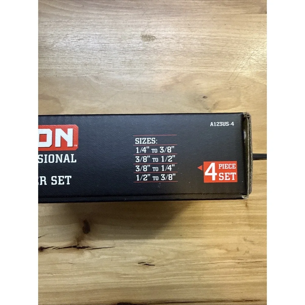NEW ICON 4 pc Professional Socket Adapter Set A123US-4 57324, NEW